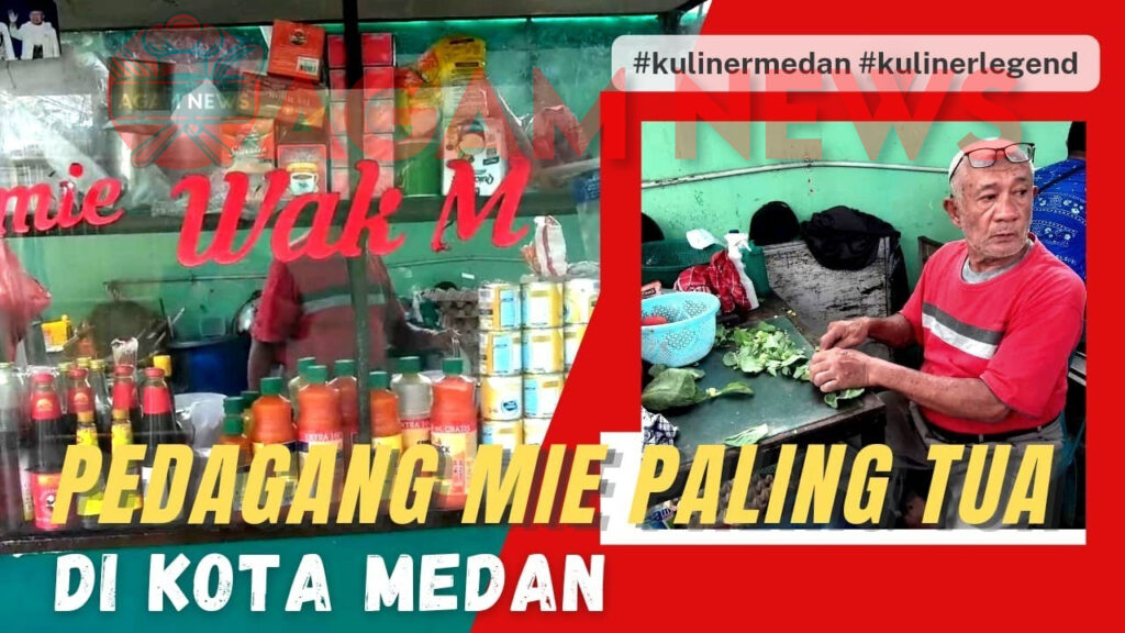 Berikut adalah gambar dari kuliner legendaris di medan Warung mi Wak M